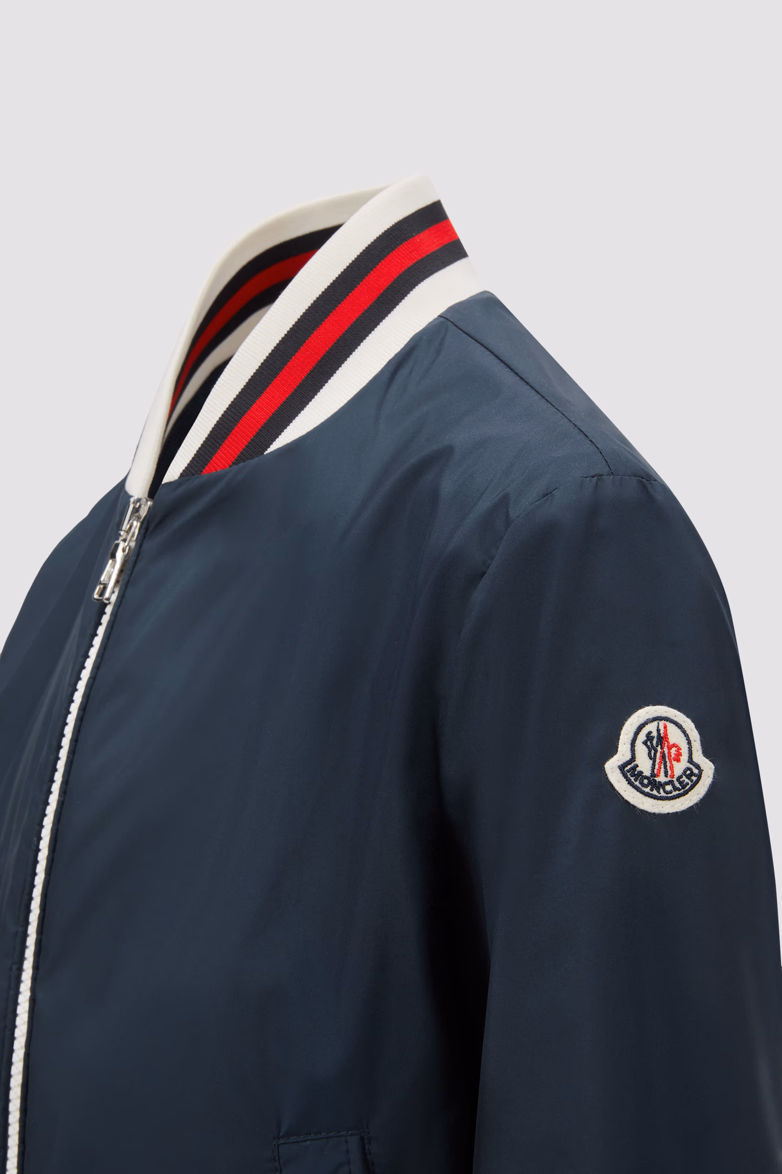 Maki Bomber Jacket Boy Navy Blue Moncler 4